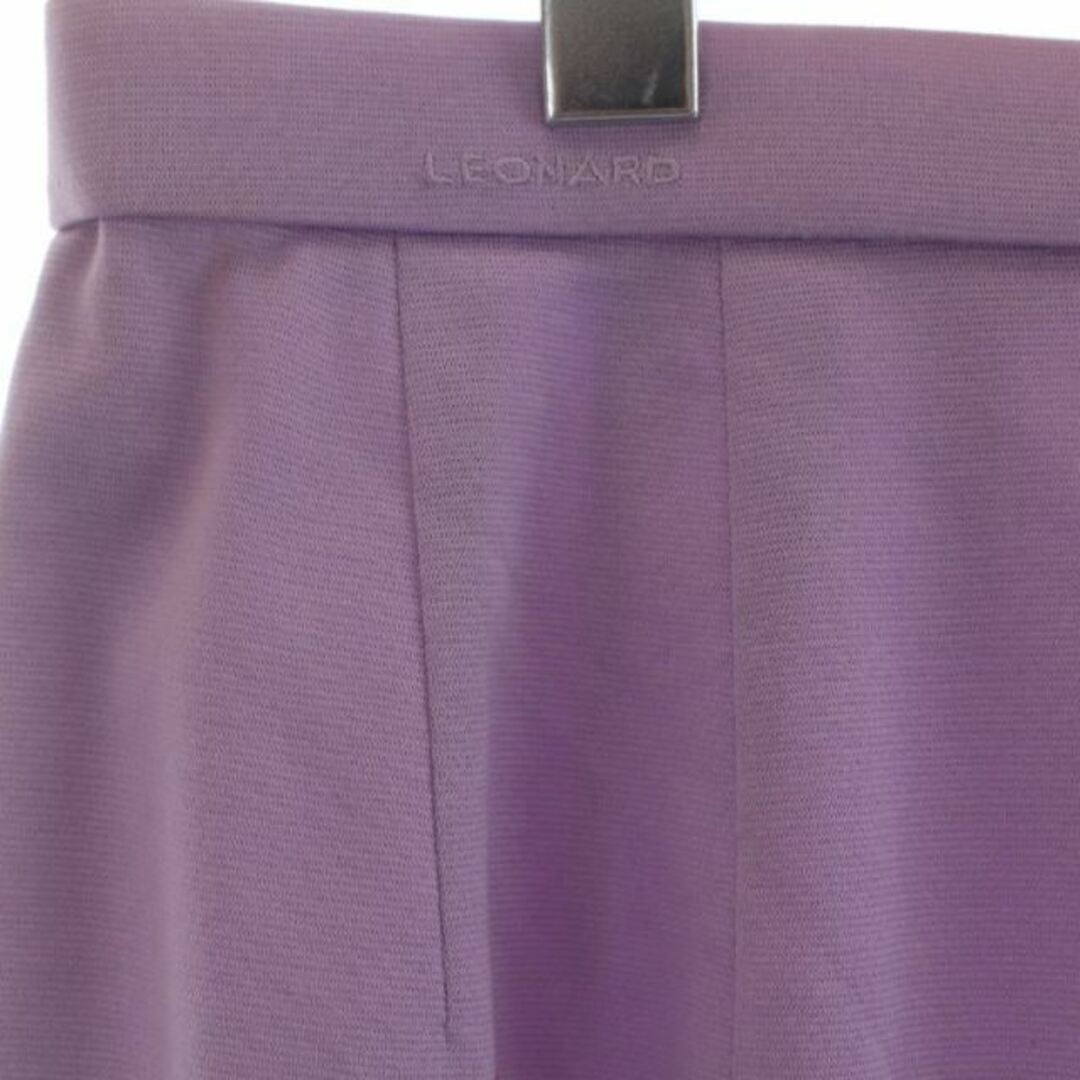 LEONARD(レオナール)のレオナール FASHION タイトスカート ミモレ ロング 76 XL 紫 レディースのスカート(ひざ丈スカート)の商品写真