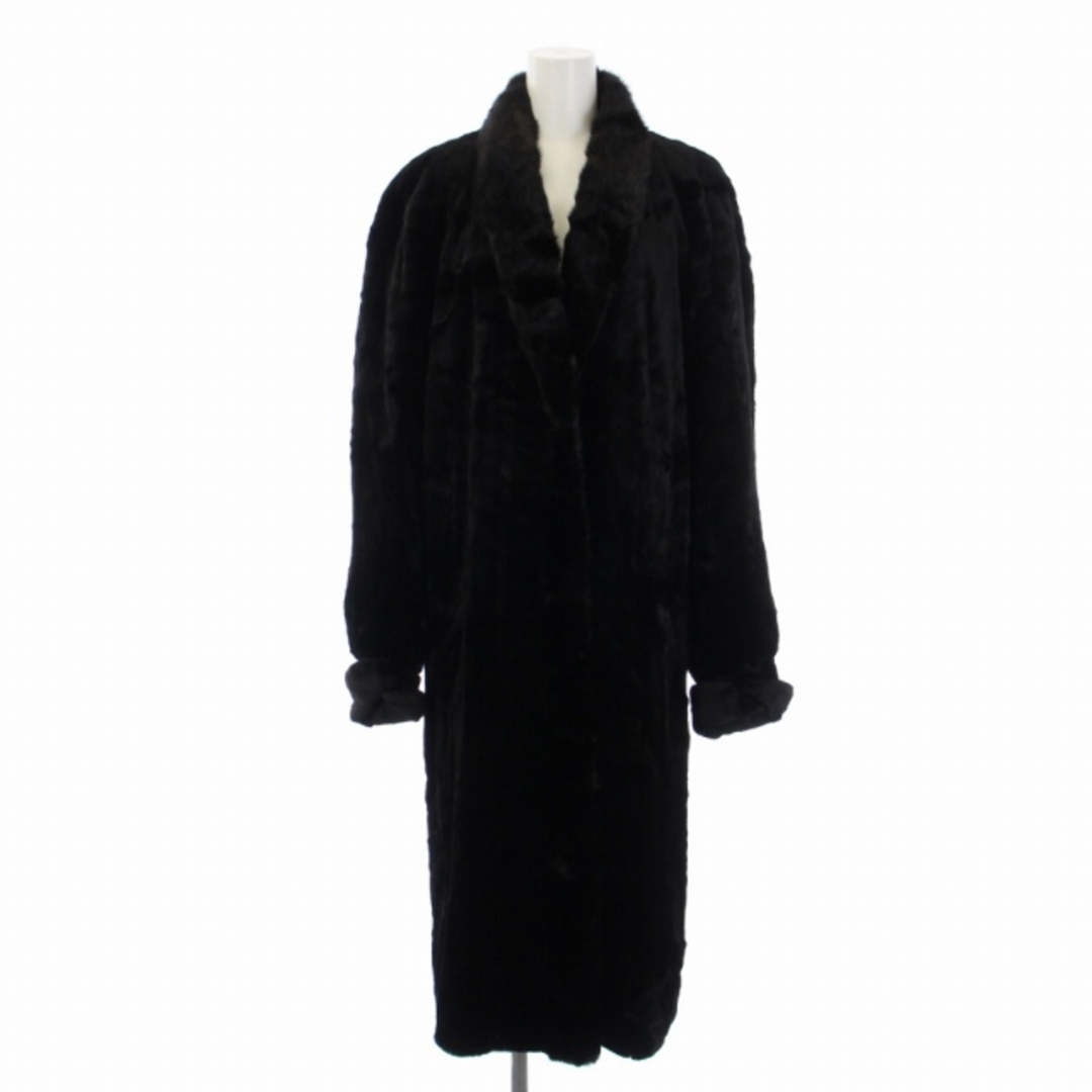 サガミンク SAGA MINK fur musee 金サガ ファーコート 黒の通販 by