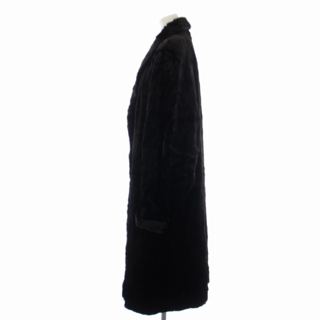 サガミンク SAGA MINK fur musee 金サガ ファーコート 黒の通販 by