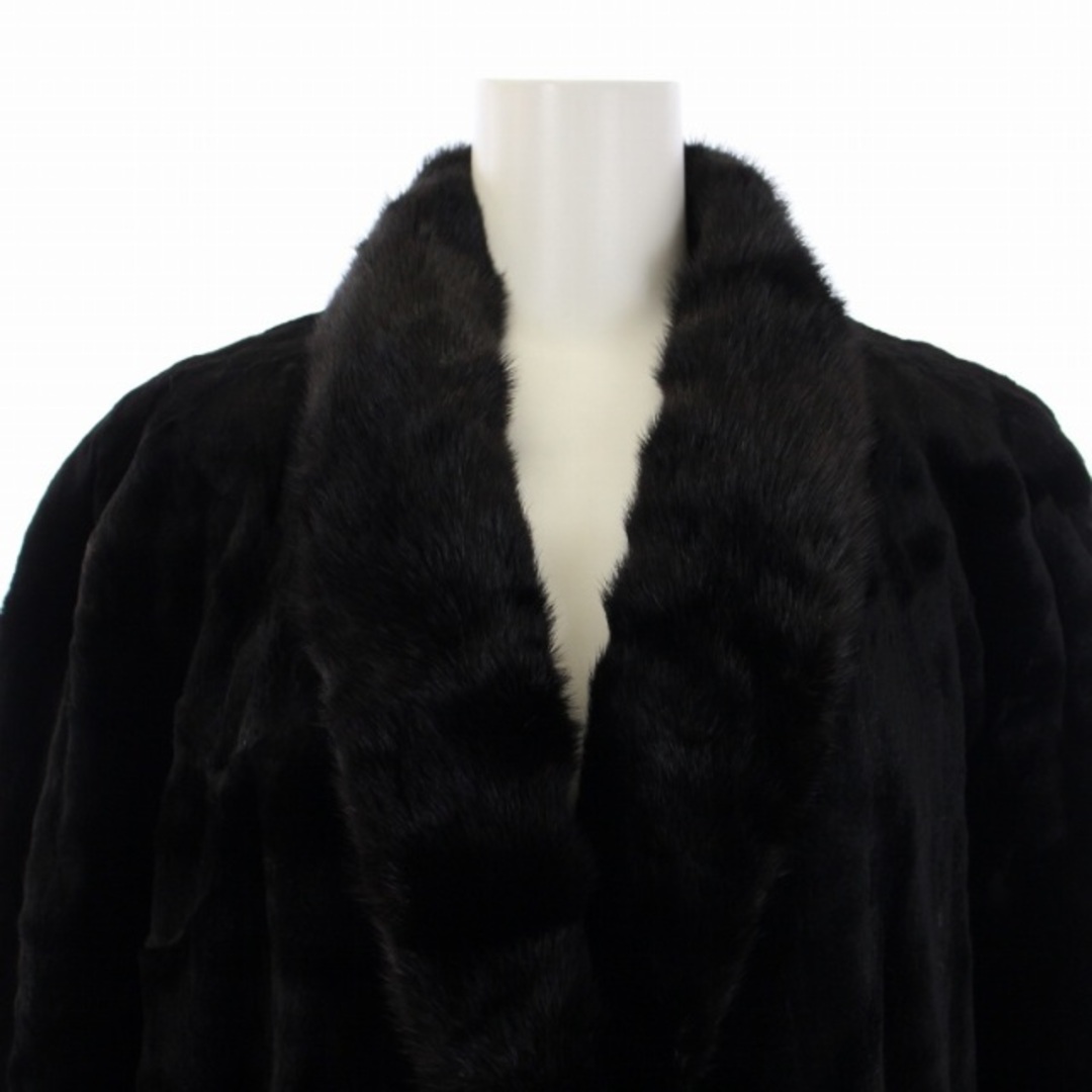 サガミンク SAGA MINK fur musee 金サガ ファーコート 黒の通販 by