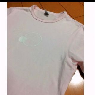 クレージュ(Courreges)のクレージュライトピンクコットンT(Tシャツ(半袖/袖なし))