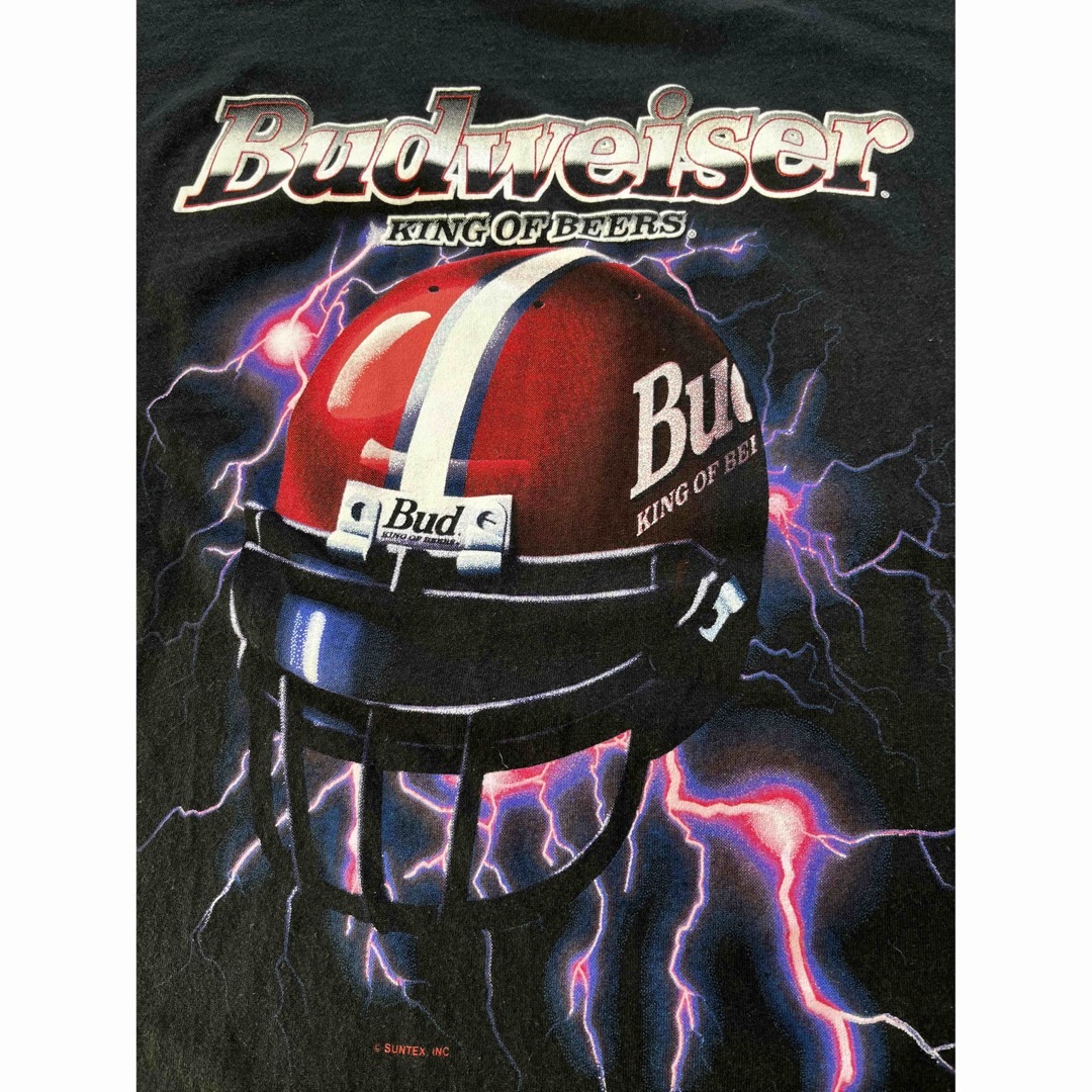 貴重デザイン！Budweiser Tシャツ　サンダー　lightning