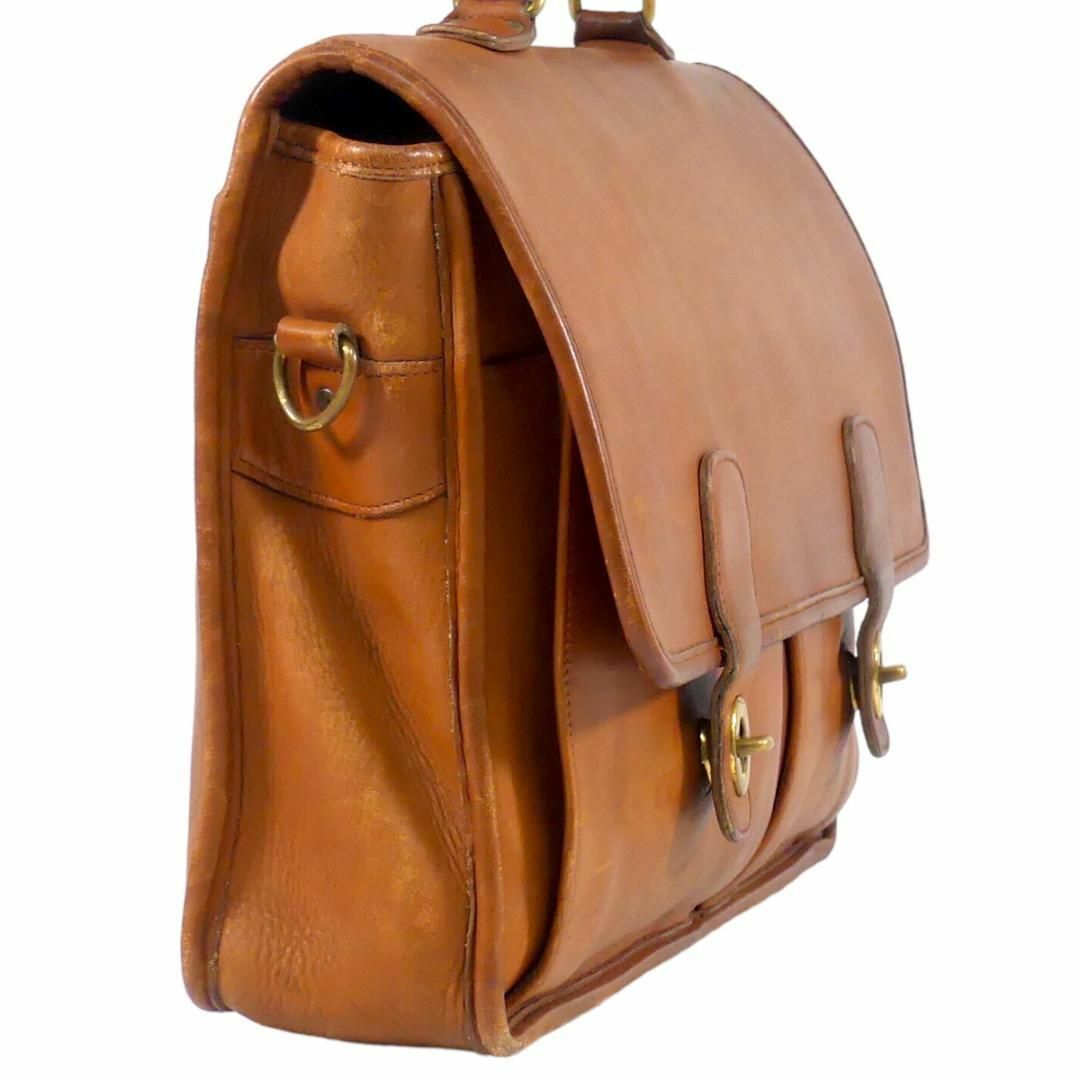 COACH - アメリカ製 ビジネスバッグ COACH オールドコーチ 茶 メンズ