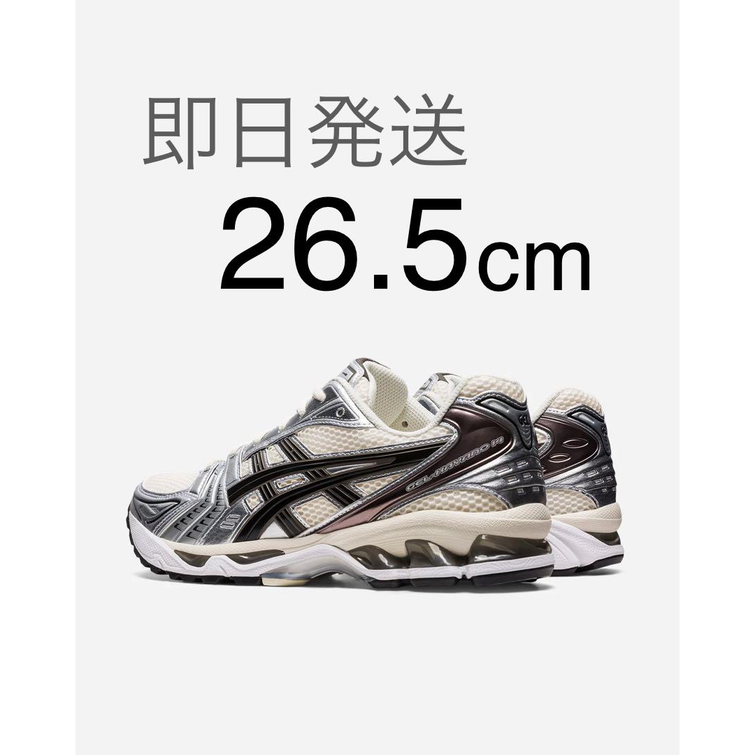 ASICS GEL-KAYANO 14 CREAM/BLACK 26.5cm-