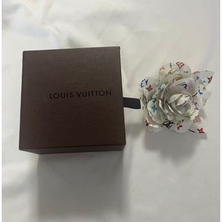 ルイヴィトン(LOUIS VUITTON)のヴィトン マルチカラー ブローチ プラスチック コサージュ ブロン(ブローチ/コサージュ)