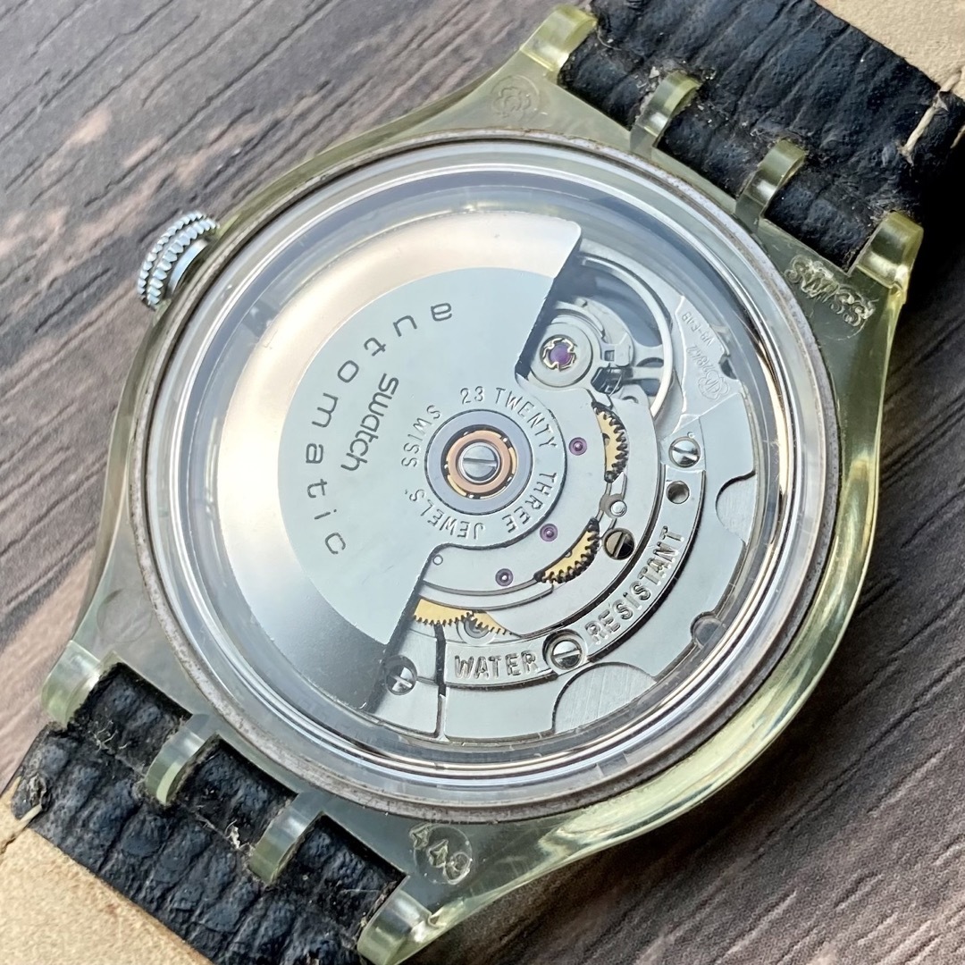 swatch - 【動作良好】 スウォッチ SWATCH メンズ 腕時計 自動巻き 23