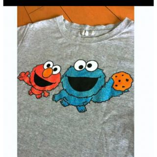 セサミストリート(SESAME STREET)のセサミストリートグレーコットンT(Tシャツ(半袖/袖なし))