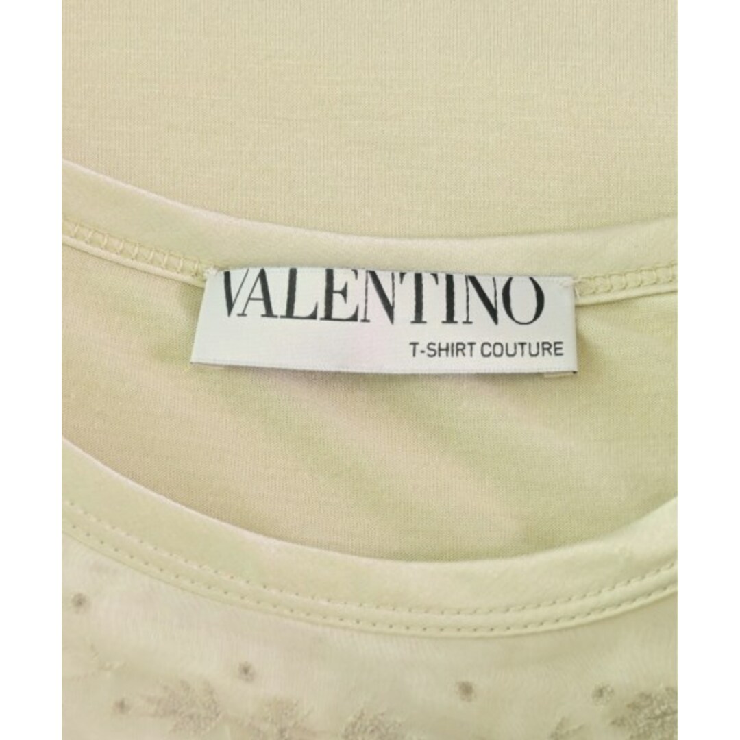 VALENTINO(ヴァレンティノ)のVALENTINO ヴァレンティノ Tシャツ・カットソー 42(M位) 黄緑系 【古着】【中古】 レディースのトップス(カットソー(半袖/袖なし))の商品写真