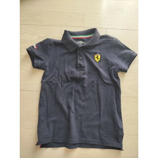 フェラーリ(Ferrari)のFERRARI　ポロシャツ　ネイビー　7/8 120cm(Tシャツ/カットソー)