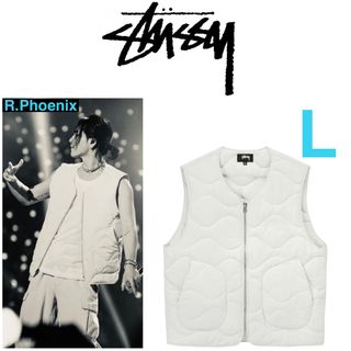 Stussy Recycled Nylon Liner Vest S 新品未使用