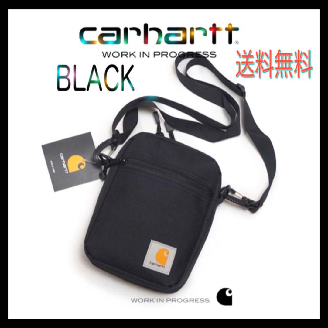 carhartt(カーハート)のCarhartt カーハート バッグ ショルダーバッグ ブラック 黒色 メンズのバッグ(ショルダーバッグ)の商品写真