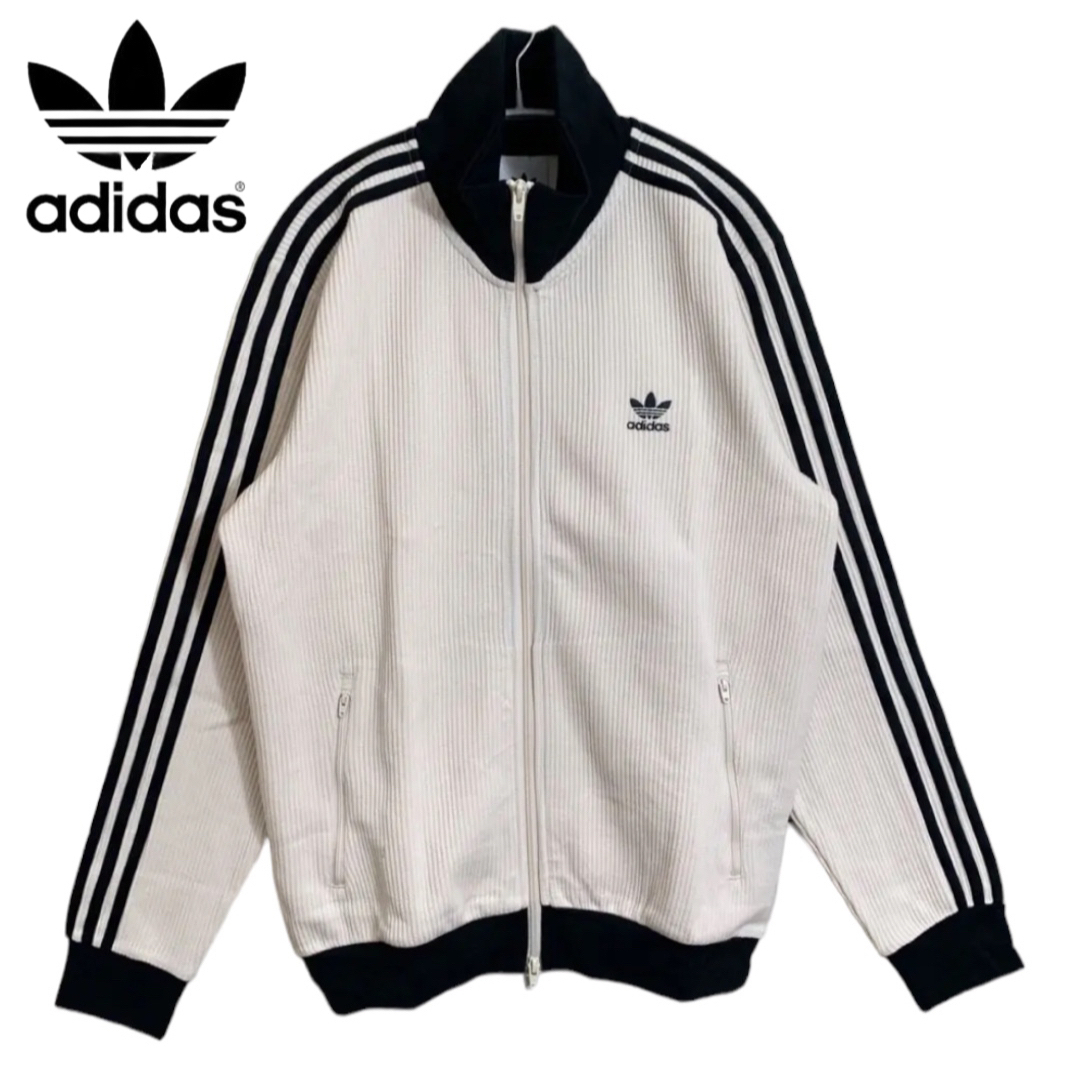 adidas ワッフル トラックジャケット ジャージ 3st メンズ 6XL | mdh