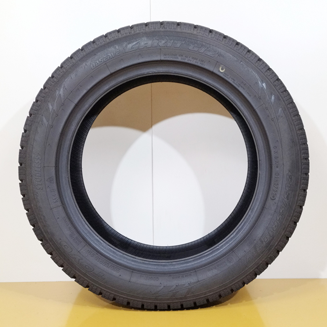 送料無料 バリ山 TOYO TIRES トーヨー 205/55R16 91Q OBSERVE GARIT GIZ 冬タイヤ スタッドレスタイヤ 4本セット [ W2598 ] 【タイヤ】2022年製 5