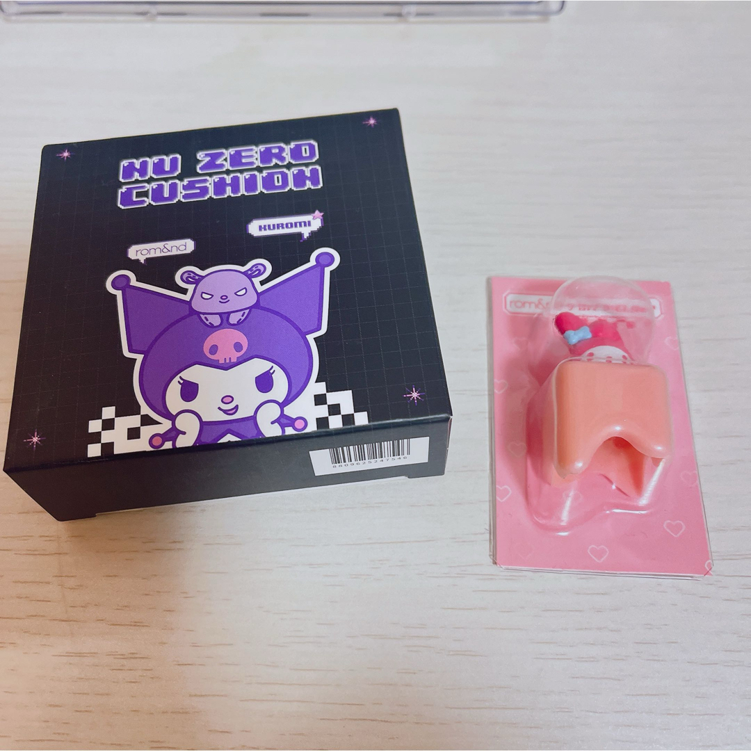 サンリオ(サンリオ)のrom&nd サンリオコラボ ヌーゼロクッションファンデ 特典 コスメ/美容のベースメイク/化粧品(ファンデーション)の商品写真