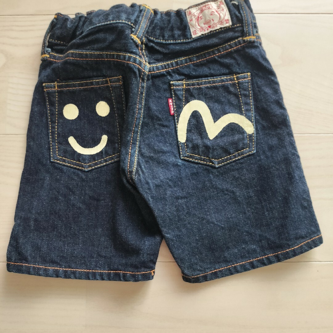 【美品】EVISU　正規品　キッズ　デニム　サイズ1 カモメ＆スマイル