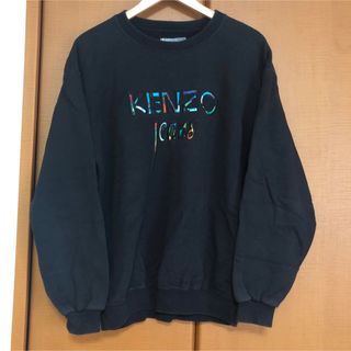 超レアデザイン KENZO 80s～90s スウェットトレーナー 奇抜 L相当