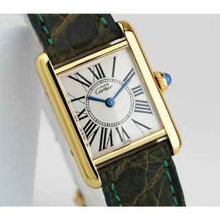 カルティエ(Cartier)の美品 カルティエ マスト タンク オパラン ローマン SM Cartier (腕時計)