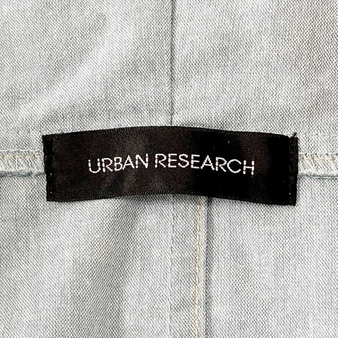 URBAN RESEARCH　　　　ブルー　　　 フーデッドライトアウター