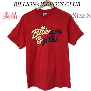 ビリオネアボーイズクラブ(BBC)のビリオネアボーイズクラブ　ロゴ　Tシャツ　レッド　美品　BILLIONAIRE (Tシャツ/カットソー(半袖/袖なし))