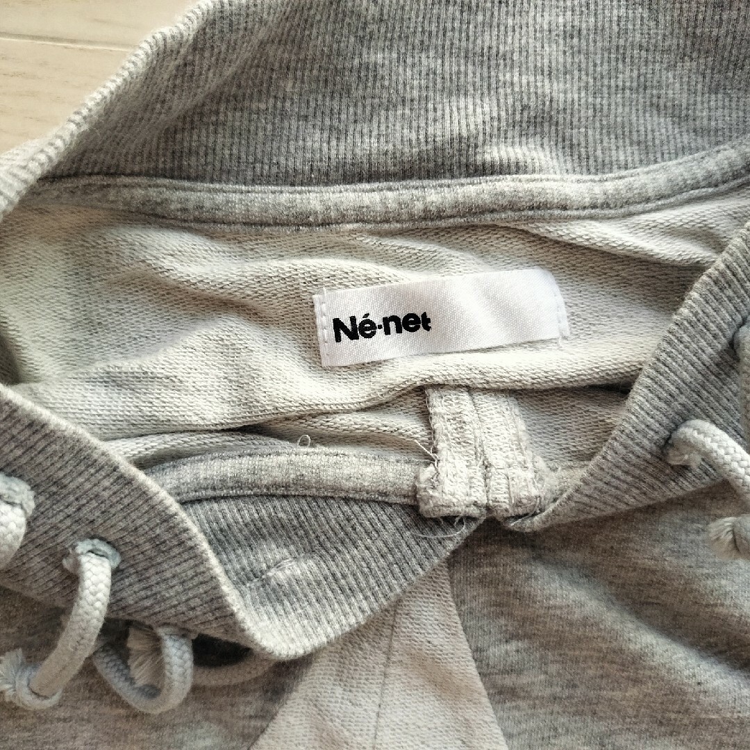 Ne-net(ネネット)のNe-net　アヒル　スウェット　プルオーバー　半袖 レディースのトップス(Tシャツ(半袖/袖なし))の商品写真