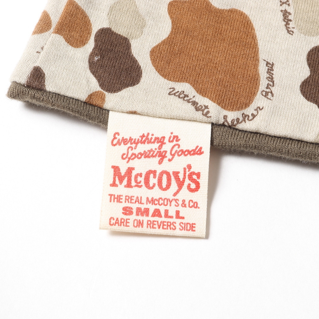 THE REAL McCOY'S(ザリアルマッコイズ)のTHE REAL McCOYS リアルマッコイズ Tシャツ サイズ:S U.S.M.C. ダックハンターカモ クルーネック リバーシブル ミリタリー 半袖 Tシャツ ベージュ系 迷彩 トップス カットソー アメカジ 【メンズ】【中古】 メンズのトップス(Tシャツ/カットソー(半袖/袖なし))の商品写真