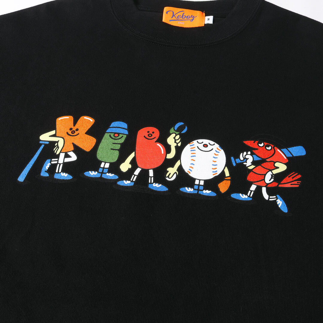 美品 ケボズ KEBOZ プリント Tシャツ カットソー トップス 半袖 M