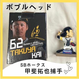 【ボブルヘッド】新品 ソフトバンクホークス　甲斐捕手(スポーツ)