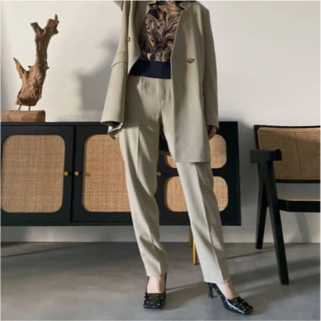 Ameri アメリ/ DRY TWILL SLIM TAPERED PANTS | フリマアプリ ラクマ ameri DRY TWILL SLIM TAPERED PANTS