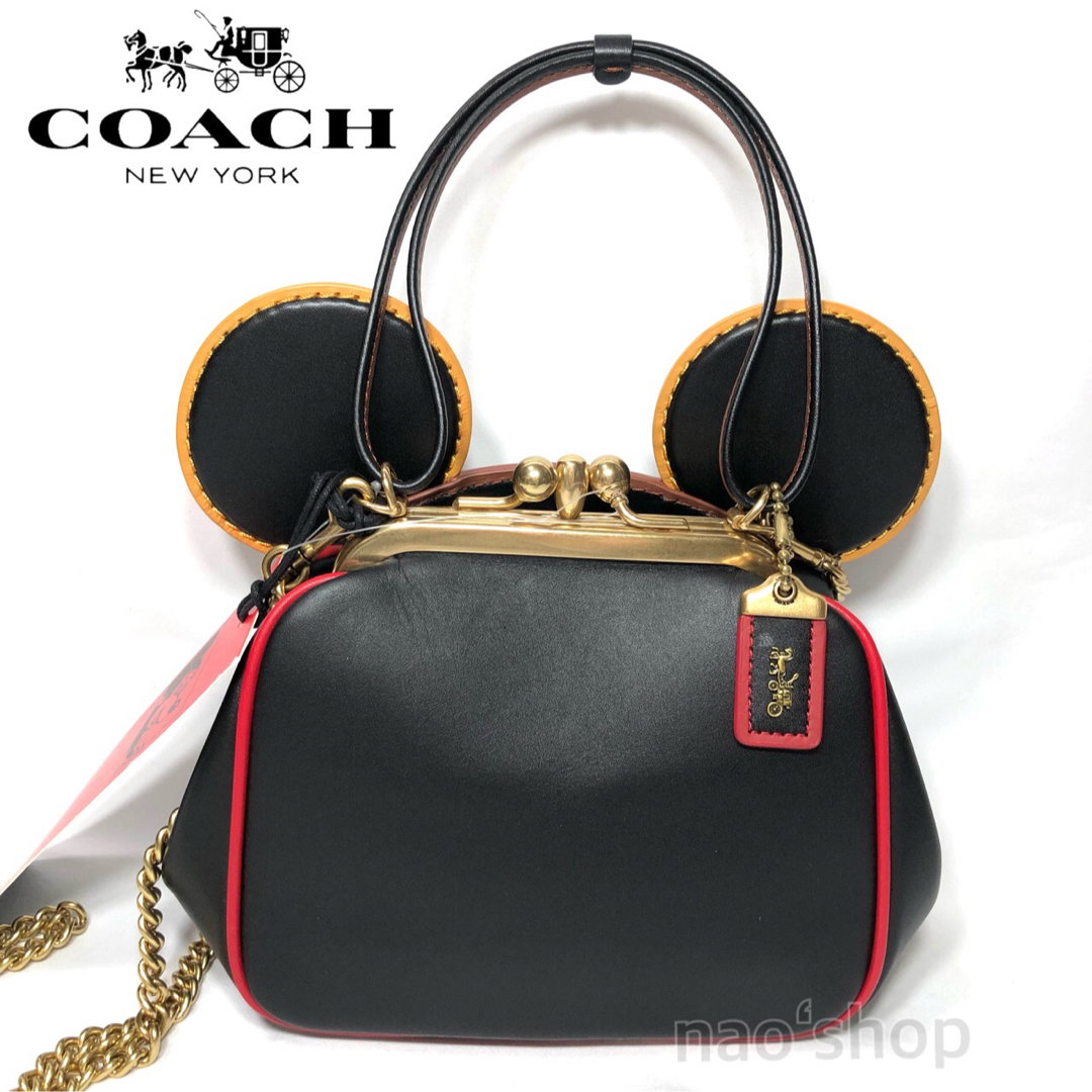 COACH - 【新品】COACH ミッキー キース ヘリング キスロック バッグ ...