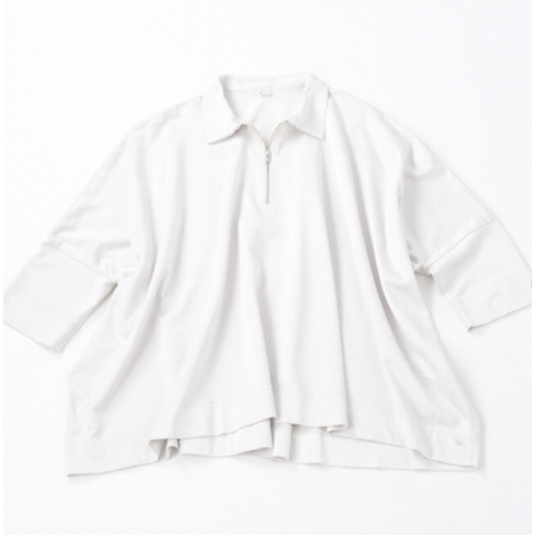 マミー新品未使用　45r フォーティファイブアール　白　七分袖　カットソー　Tシャツ