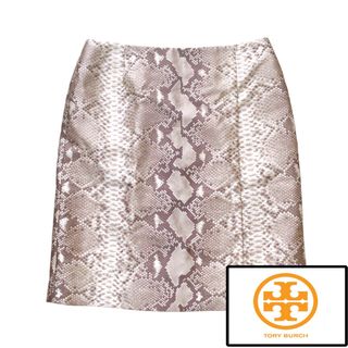 トリーバーチ(Tory Burch)のトリーバーチ タイトスカート パイソン柄(ひざ丈スカート)