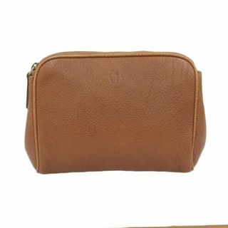 ラルフローレン(Ralph Lauren)のラルフローレン RALPH LAUREN レザー セカンドバッグ クラッチバッグ 茶 ブラウン Y01816(クラッチバッグ)