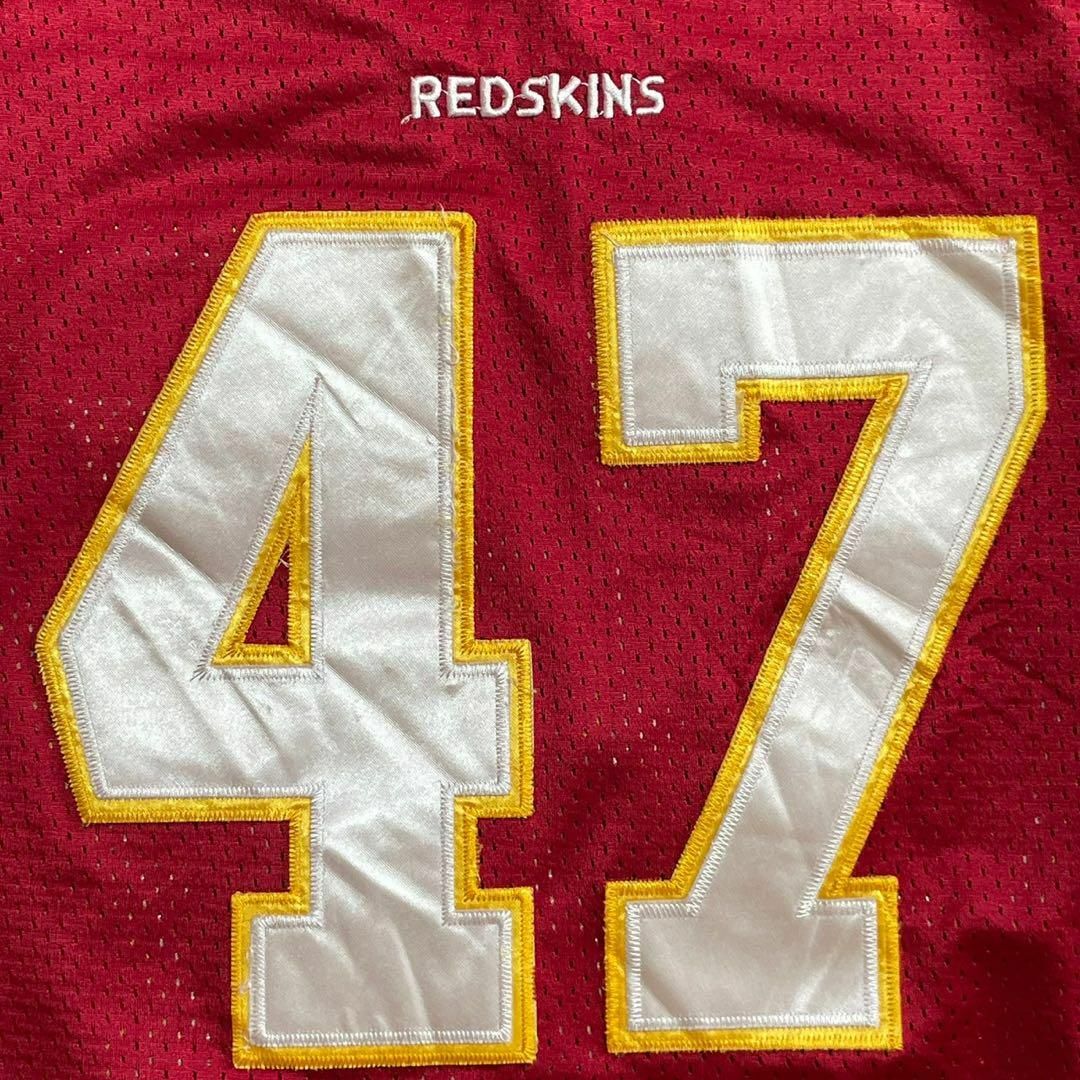 Reebok リーボック　NFL ワシントン・コマンダーズ　ゲームシャツ　赤52