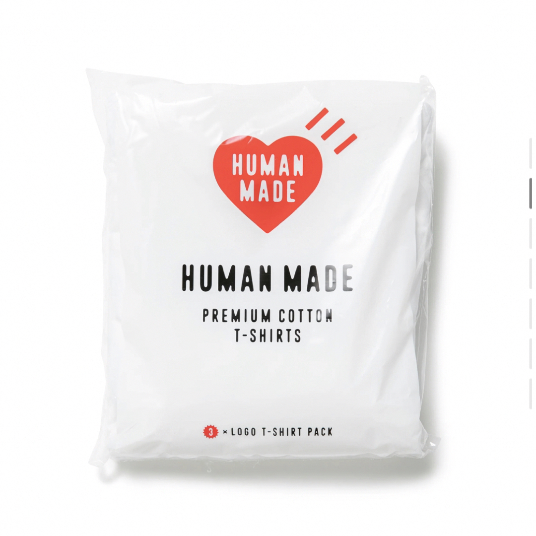 HUMAN MADE(ヒューマンメイド)の⏰週末セール⏰HUMAN MADE ヒューマンメイド Tシャツ　白 メンズのトップス(Tシャツ/カットソー(半袖/袖なし))の商品写真