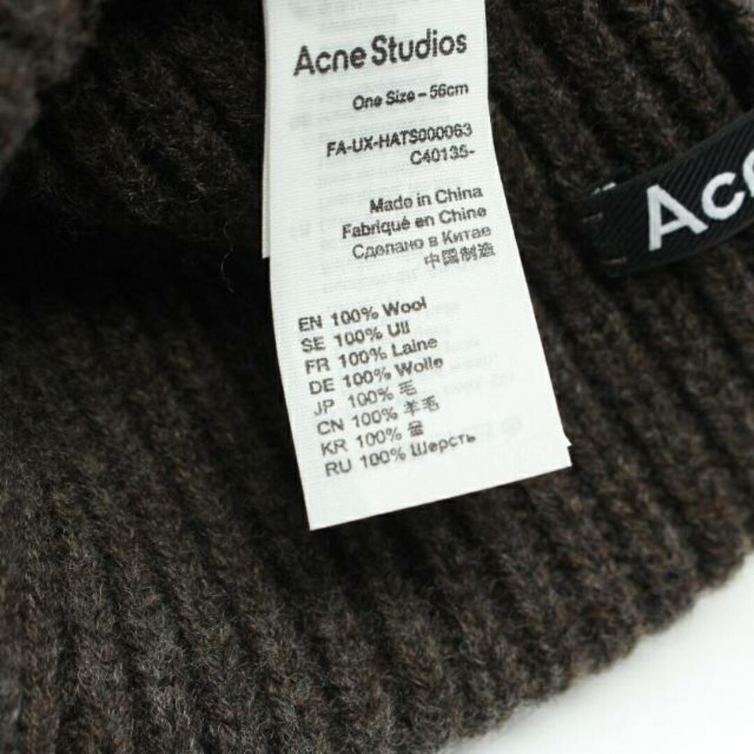 タグ付き新品】Acne Studios フェイスロゴビーニー-