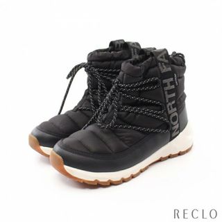 ザノースフェイス(THE NORTH FACE)のTHERMOBALL Lace Up サーモボール レースアップ ショート ブーツ ナイロン ブラック ホワイト ウォータープルーフ(ブーツ)