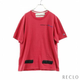 オフホワイト Tシャツ・カットソー(メンズ)（ピンク/桃色系）の通販 25