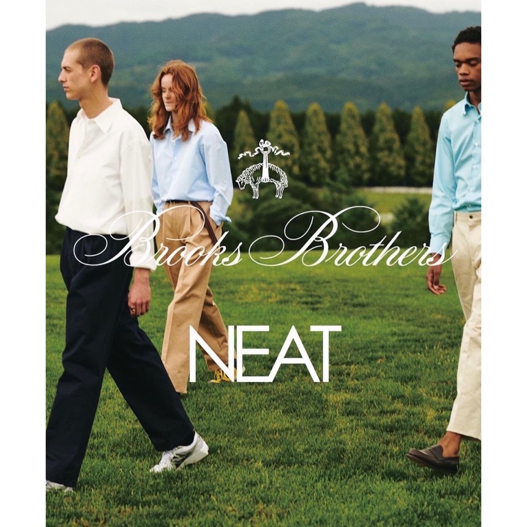 Brooks Brothers × NEAT チノパン ネイビー 32