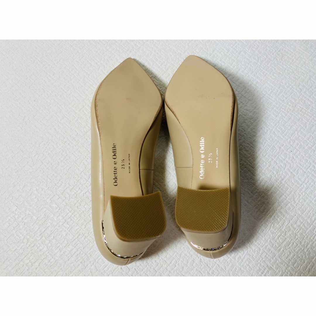 SH69◆新品◆Odette e Odile ラインヒールパンプス23.5日本製