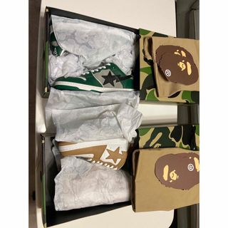 アベイシングエイプ(A BATHING APE)のbape sta 28センチ　2足セット(スニーカー)