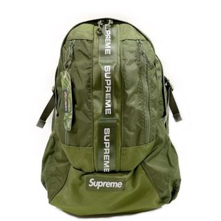 シュプリーム(Supreme)の3月17日まで限定特価 Supreme Supreme 22aw Backpack green リュック・デイパック 未使用(リュック/バックパック)