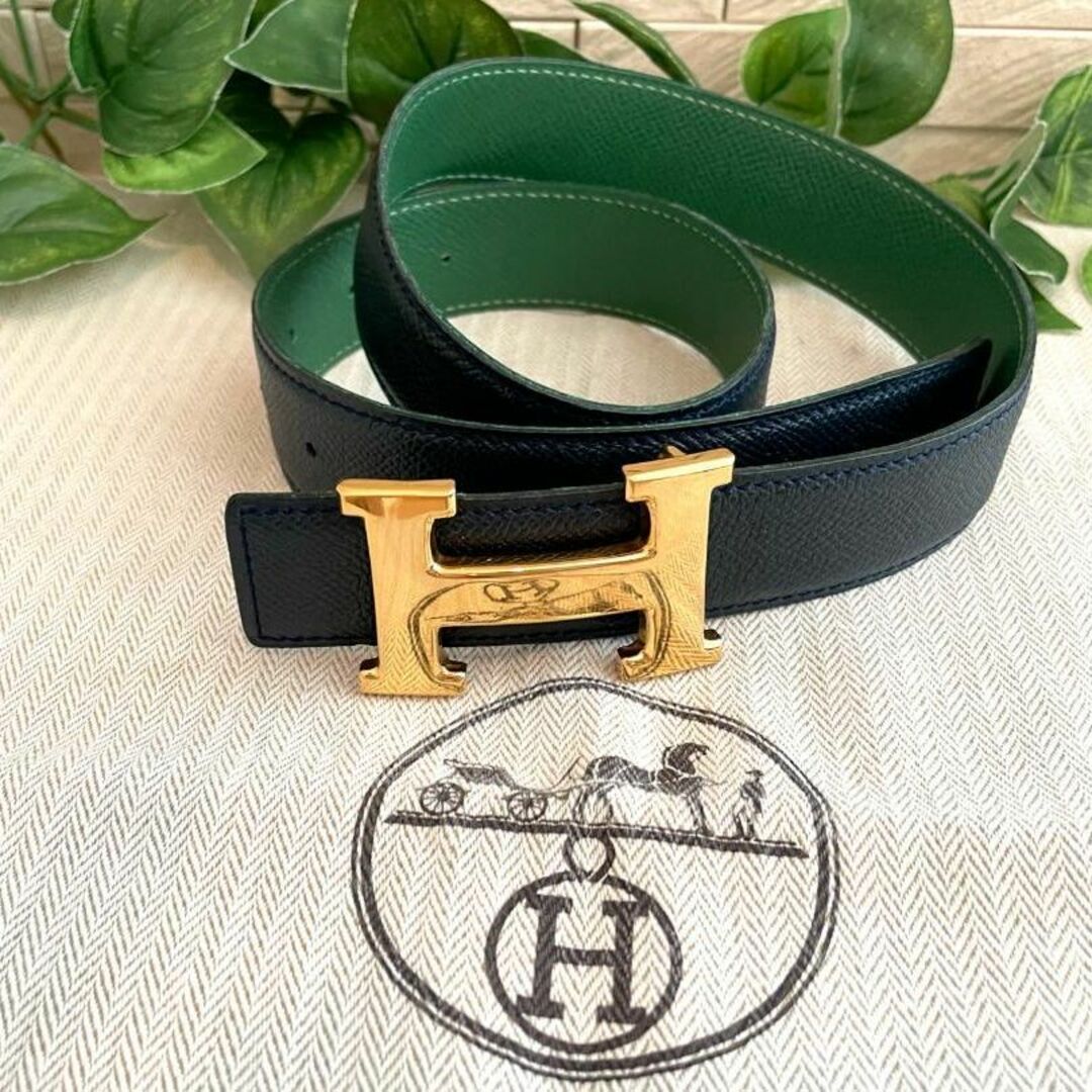 ✨❤️良品❤️HERMES Hベルト 68 ベルト 刻印〇W✨