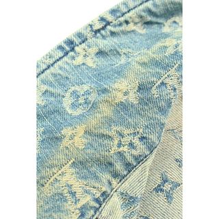 Supreme Louis Vuitton SUPREME LOUISVUITTON Size: 48 17AW LV Jacquard Denim  Chore Coat Monogram jacquard denim jacket