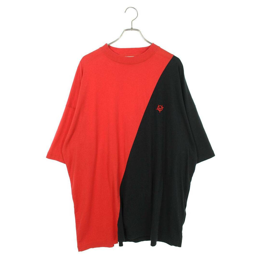 VETEMENTS - ヴェトモン 20SS SS20TR298 バイカラーTシャツ メンズ XS
