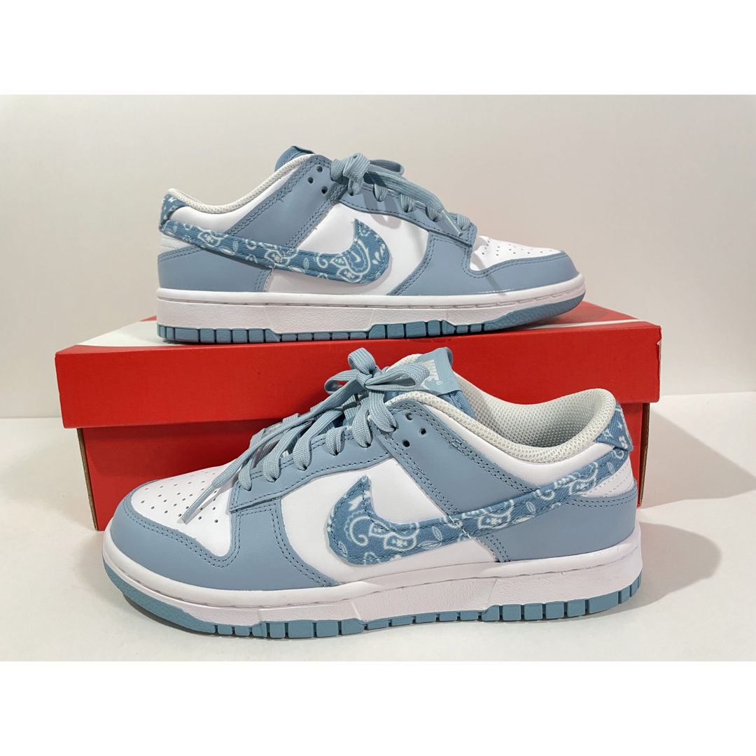 25.5cm NIKE DUNK LOW ナイキ ダンク ペイズリー ブルー