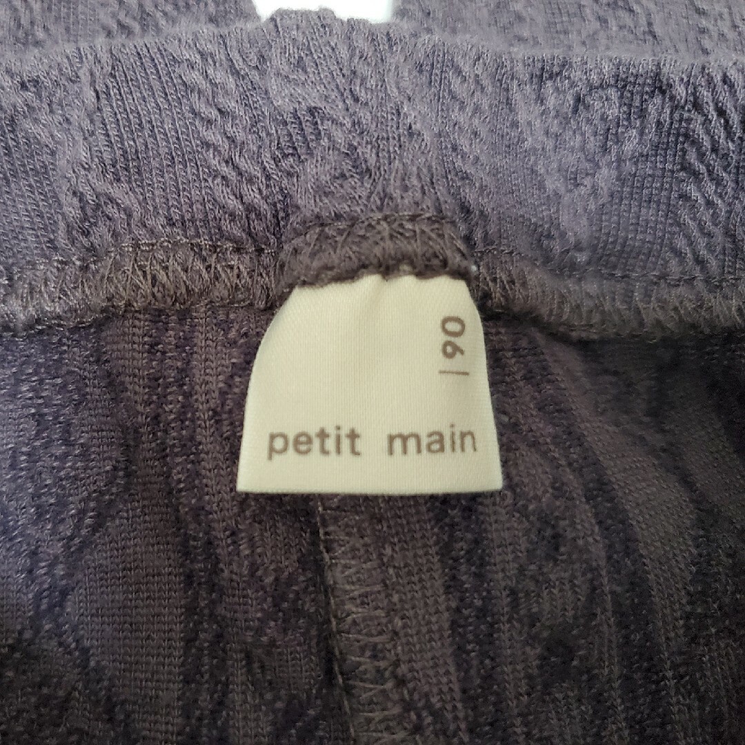 petit main(プティマイン)の＊プティマイン　ニットレギンス　サイズ90＊ キッズ/ベビー/マタニティのキッズ服女の子用(90cm~)(パンツ/スパッツ)の商品写真