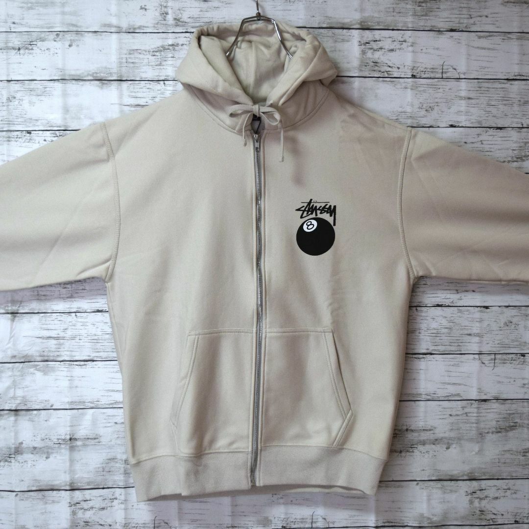 STUSSY - 【ステューシー】正規・新品タグ 8ボール ベージュ系 L