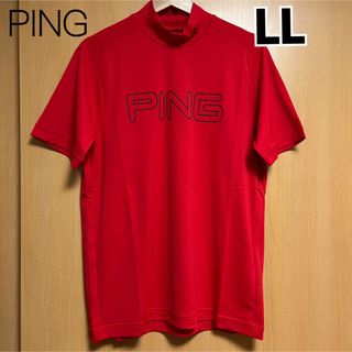 ピン(PING)のピン　PING　メンズ　ゴルフウェア ハイネックシャツ PPトリコット RED(ウエア)