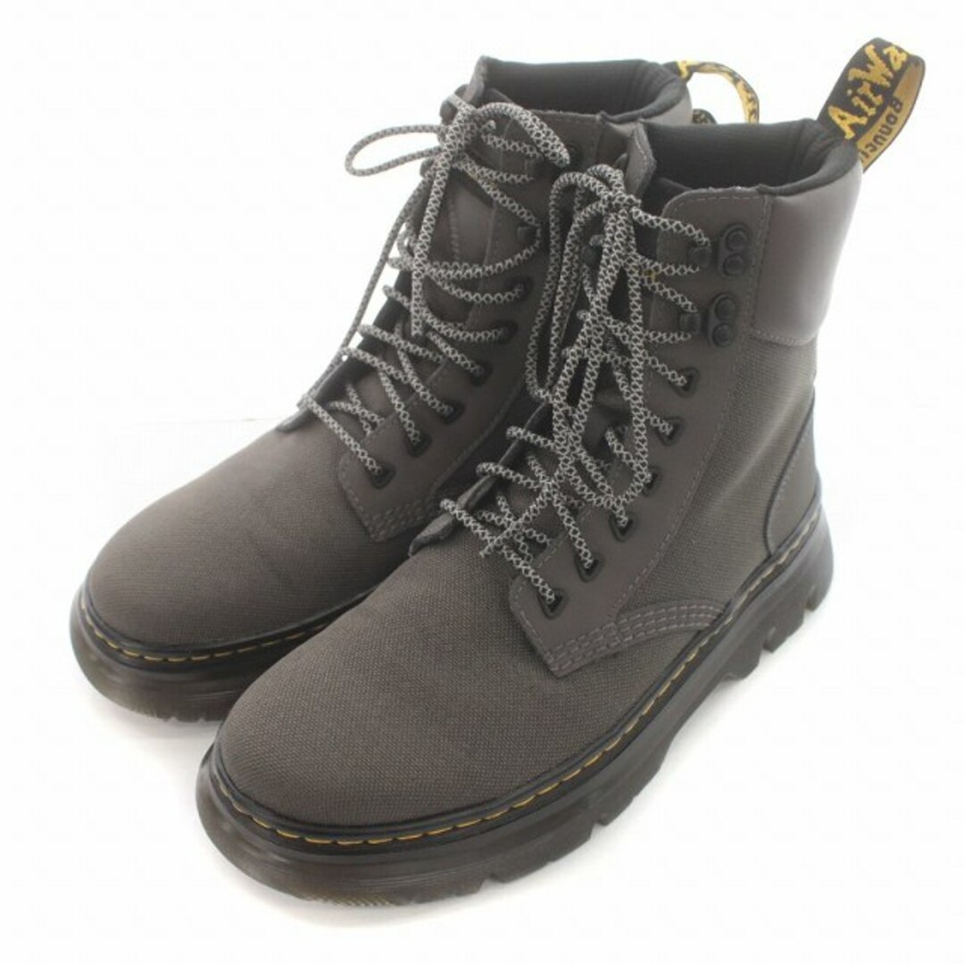 DR.MARTENS TARIK 8 タイブーツ レザー 27cm グレー