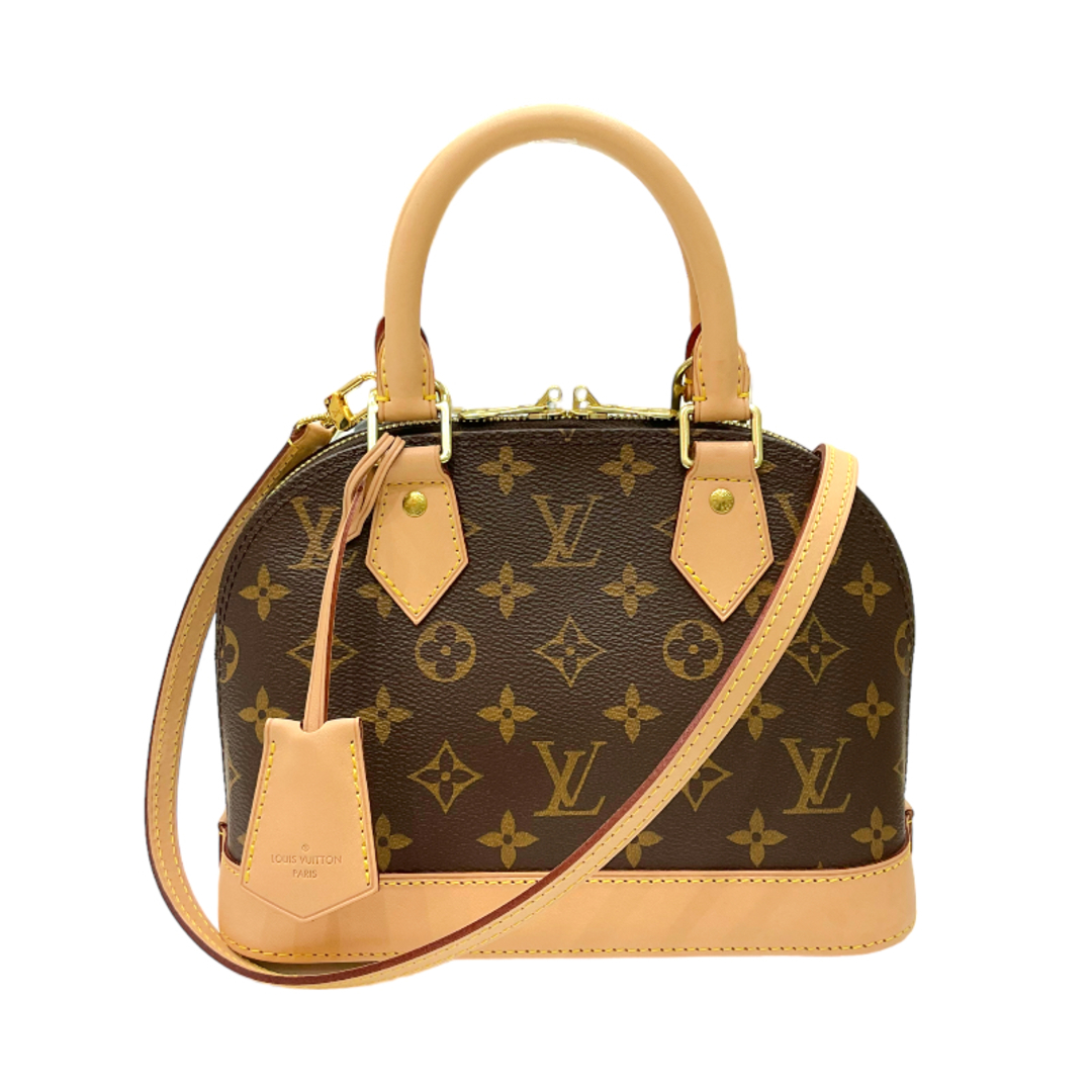 ルイ・ヴィトン LOUIS VUITTON アルマBB M53152 ブラウン モノグラム・キャンバス/レザー レディース ハンドバッグ